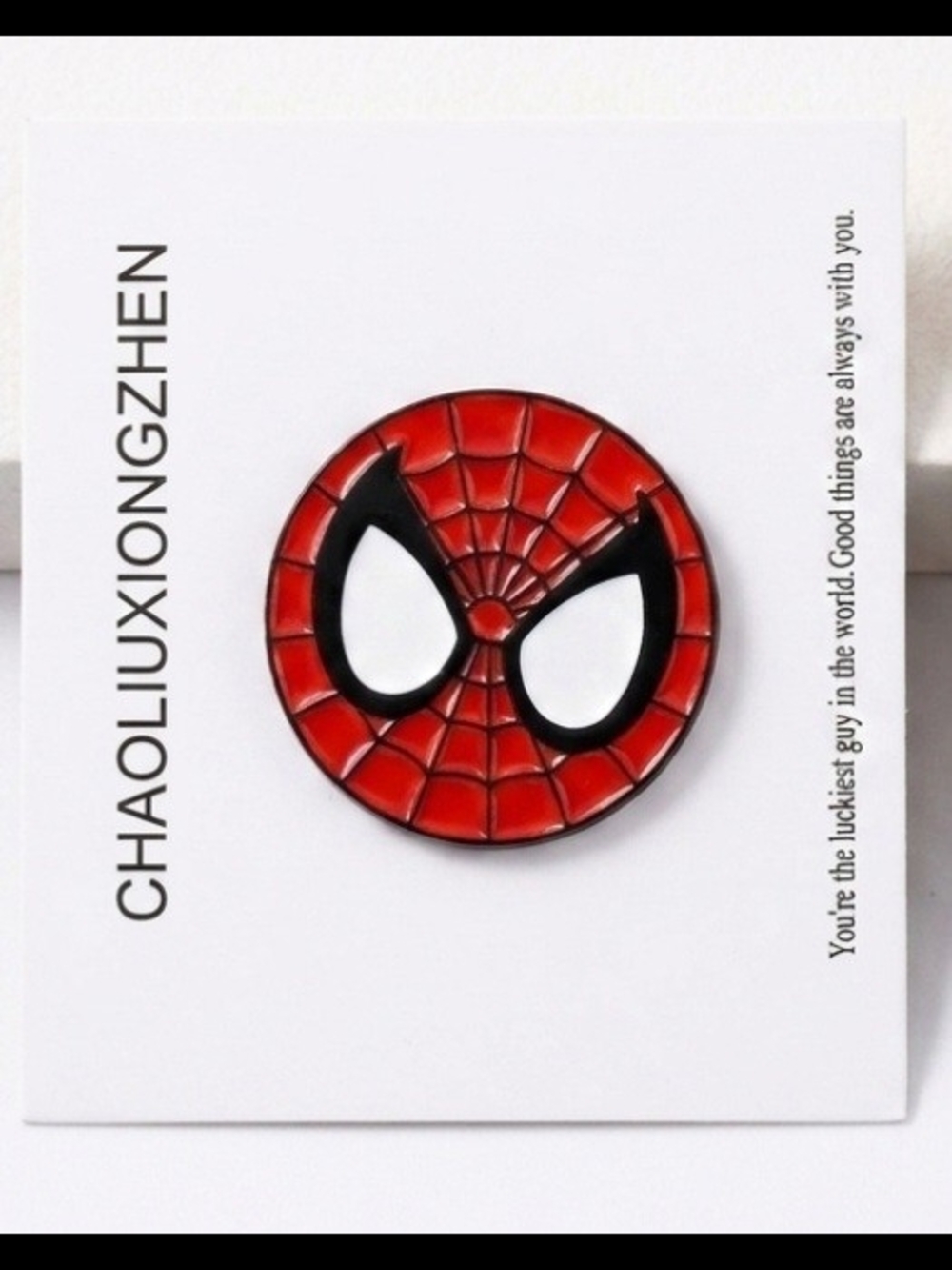 Spider-Man Enamel Pin (Bundle Pricing Available)